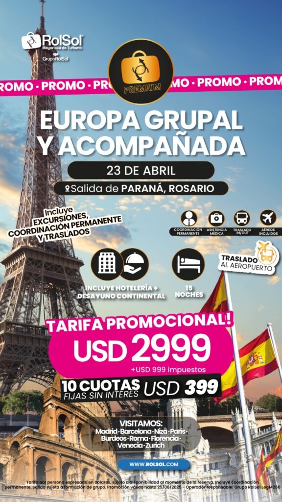 Europa Grupal y Acompañada